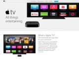 Apple TV page
