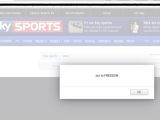 Sky Sports site vulnerable to XSS attacks