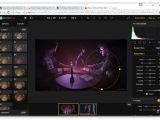 Various photo editing contols are available in the Polarr editor