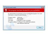 Vonteera blocking an antivirus installation
