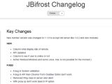JBifrost changelog