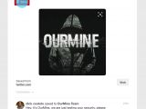OurMine post on Costolo's Pinterest page