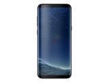 Front view of Black Sky Galaxy S8