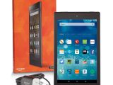 Amazon Fire HD 8 tablet and box