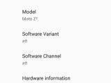 Moto Z2 Force running Android 8.0 Oreo