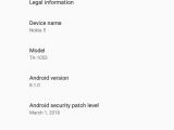 Android 8.1 Oreo on Nokia 5