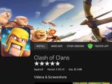 Clash of Clans installs in Aptoide TV