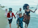 Angelina Jolie and the kids in Vogue