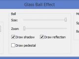 You may create wallpapers with Glass Ball Effects