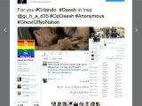 Defaced ISIS Twitter account