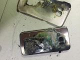 Galaxy S7 that went up in flames