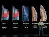 iPhone 7, 8, XS, XS Max, and XR are the current iPhone models