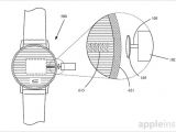 Manual winding mechanism on smartwatch