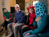 Tim Cook and Malala Yousafzai meet students in Beirut