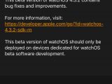 watchOS 4.3.2 Developer Beta 1