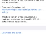 iOS 12.1 beta 5