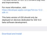 iOS 12.2 beta 4