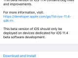 iOS 11.4 beta 4