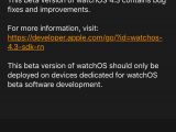watchOS 4.3 beta 3