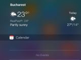 iOS 9 notification center