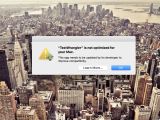 TextWrangler is not optimized for 64-bit Macs