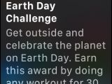 Earth Day Challenge notification