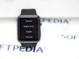 Apple Watch language selection