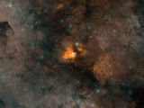 Digitized Sky Survey Image of Messier 17
