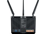 ASUS DSL-AC68R router back ports