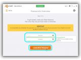Create a master password to get started with the password vault of Avast Free Antivirus