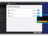 Temporarily turn off the protection modules of Avast Free Antivirus