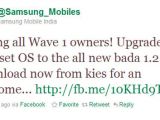 Samsung India tweet