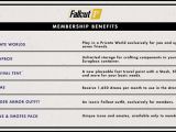 Fallout 1st membership benefits