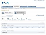 The PayPal Request Money - Create Invoice section