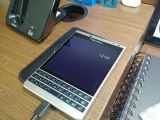 BlackBerry Passport Silver Edition spotted with Android