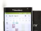 BlackBerry PRIV calendar closeup