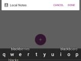 BlackBerry PRIV - Keyboard demo