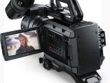 BlackMagic URSA mini camera with Viewfinder overview