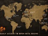 Diablo II Resurrected early access open beta time zones