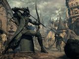 Fight enemies in Bloodborne: The Old Hunters