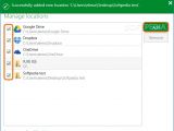 Manage storage locations in the Boxcryptor drive