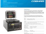 Cobham "Tactical Communications and Surveillance" catalog