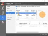 Analyze the disk to find out how files are distributed by content type using CCleaner