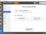 It allows you to schedule regular cleaning of folders and drives