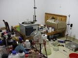 The man's laboratory