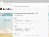 Certificate Viewer in Chrome OS
