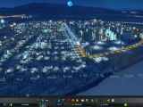 Cities: Skylines - Snowfall at night