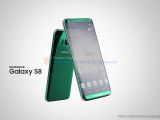 Green variant of Galaxy S8 concept