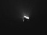 The comet seen at perihelion