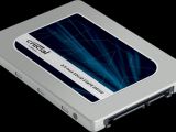 Crucial MX200 SSD front view